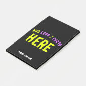 STIJLVOOL MODERN AANPASBAAR ZWART GECERTIFICEERD M POST-IT® NOTES (Schuin)