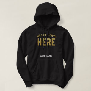 STIJLVOOL MODERN AANPASBAAR ZWART GECONTROLEERD ME HOODIE