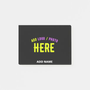 STIJLVOOL MODERN AANPASBAAR ZWART GECONTROLEERD ME POST-IT® NOTES