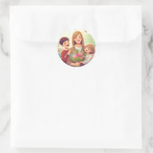 Stikers Happy Mother Day Ronde Sticker (Tas)