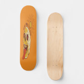 Stikken Tongue Skateboard (Voorkant)