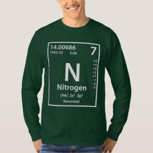 Stikstof Element (wit) T-shirt