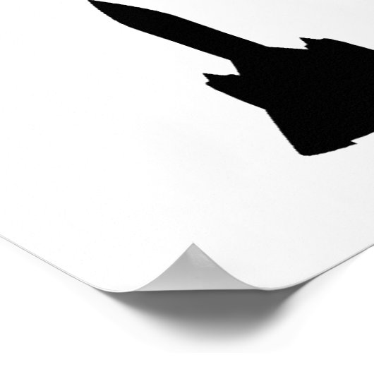 Stil alsjeblieft Aerospace Engineer op het werk Poster (Hoek)