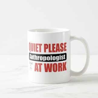 stil alsjeblieft antropoloog op het werk koffiemok