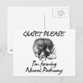 Stil alsjeblieft: Ik maak Neurale Pathways Briefkaart (Voorkant / Achterkant)