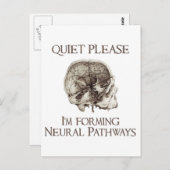 Stil alsjeblieft: Ik maak Neurale Pathways Briefkaart (Voorkant / Achterkant)