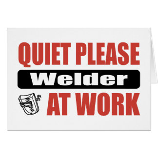 Stil alsjeblieft lassen op het werk