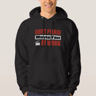 Stil alsjeblieft Movie Fan op het werk Hoodie