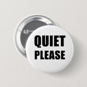 Stil alsjeblieft ronde button 5,7 cm (Voorkant /achterkant)