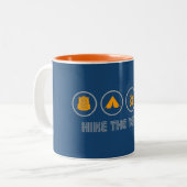 Stil de Tetons Tweekleurige Koffiemok (Voorkant links)