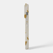 Stil Goud — Subtiele Luxe & Trouwsfeer iPhone Hoesje (Linkerkant)