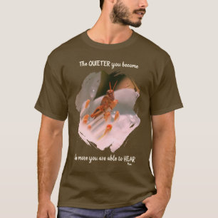 Stil Inspirerend Rumi Citaat T-shirt