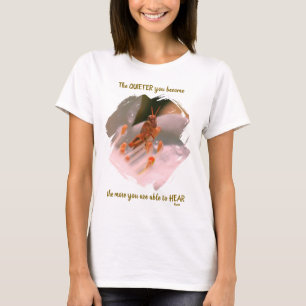 Stil Inspirerend Rumi Citaat T-shirt