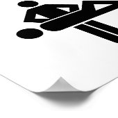 Stil, massage therapie op het werk poster (Hoek)