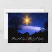 Stil nacht... Heilig Kerstfeest Briefkaart (Voorkant / Achterkant)