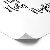 Stil nacht, Heilig Poster (Hoek)