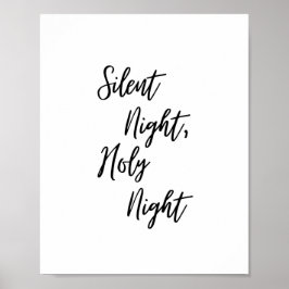 Stil nacht, Heilig Poster