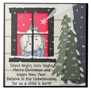 Stil nacht, Heilige nacht Tegeltje