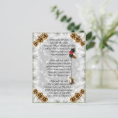 Stil nachtversum briefkaart (Staand voorkant)