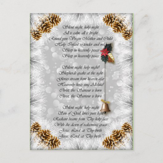 Stil nachtversum briefkaart (Voorkant)