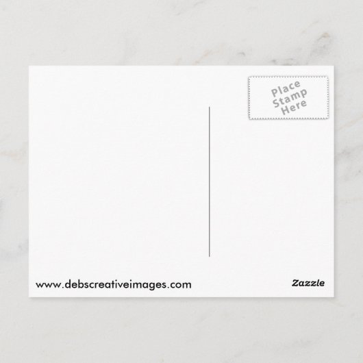 Stil op ijs briefkaart (Achterkant)