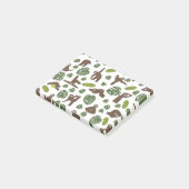 Stil ophouden met Lazy Sloth Post-it® Notes (Schuin)