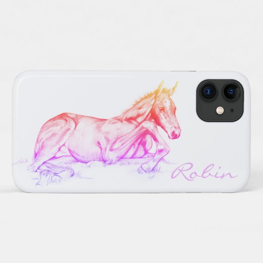 Stil (regenboog) Case-Mate iPhone case (Achterkant (horizontaal))