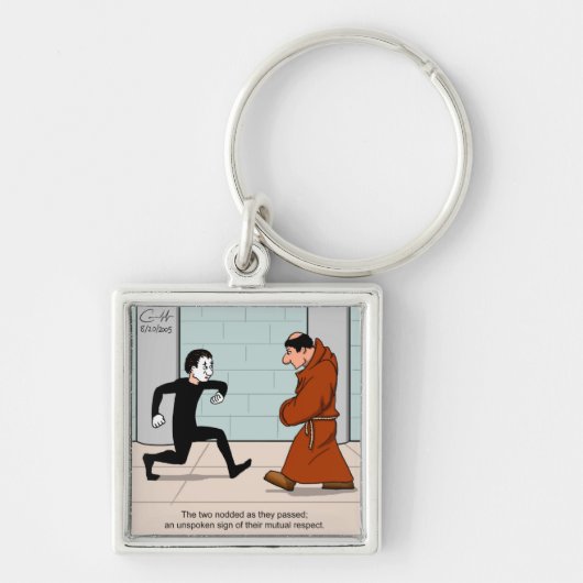 "Stil respect" Sleutelhanger (Voorkant)