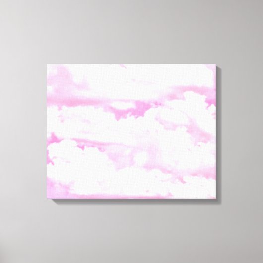 Stil Roos wolken decor Canvas Afdruk (Voorkant)