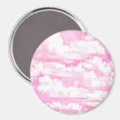 Stil Roos wolken decor Magneet (Voorkant / Achterkant)