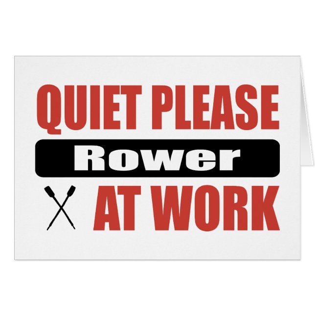 Stil, Rower op het werk (Voorkant Horizontaal)
