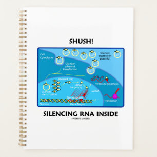 Stil! Silencing RNA Inside Biology Humor Planner