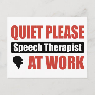 Stil Spraaktherapie op het werk Briefkaart