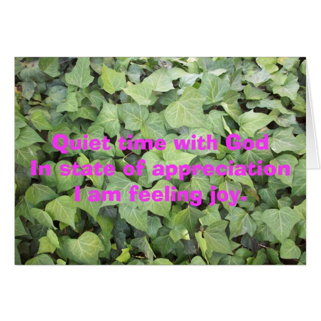 Stil tijd met God (Voorkant Horizontaal)