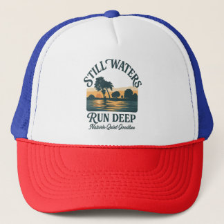 Stil Water Heeft Diepe Gronden – Natuur Landschap Trucker Pet
