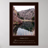 Stil water poster (Voorkant)