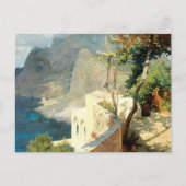 Stil zomernamiddag in Capri, Brioschi Othmar Briefkaart (Voorkant)