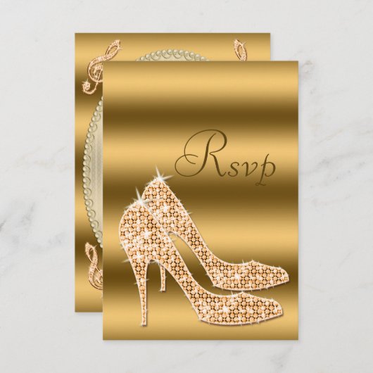 Stilett Or RSVP glamour (Devant / Derrière)