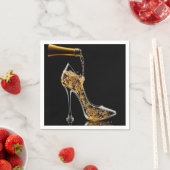 Stiletto en Mousserende Wijn Servet (Insitu)