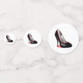 Stiletto Heel Shoe Confetti (Achterkanten)