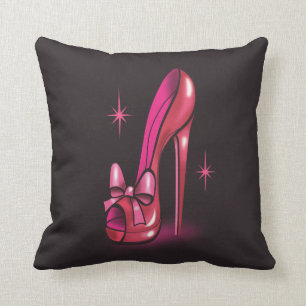 Stiletto Shoe Pillow door Fluff Kussen