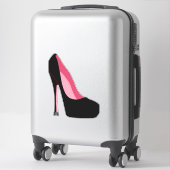 STILETTO SHOOT À HAUT NIVEAU STICKER À COUPE PERSO (Sur valise)