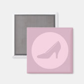 Stilettos High Heeled Shoes Pictogram CUSTOM COLOR Magneet (Voorkant / Achterkant)