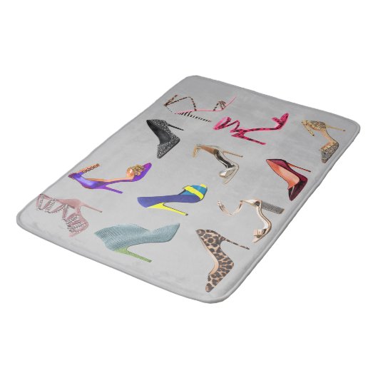 Stilettos High Hiel Collage Badmat (Gekanteld)