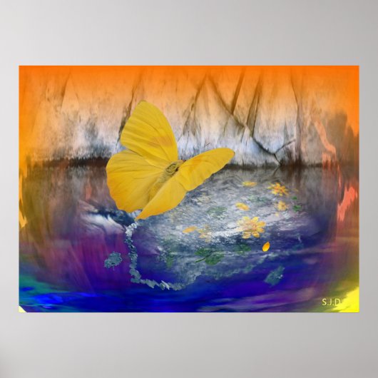 STILHEID VAN BUTTERFLY WINGS POSTER (Voorkant)
