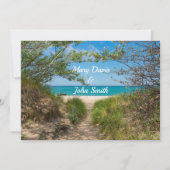 Stilheid van Lake Michigan Kaart (Achterkant)