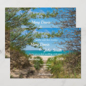 Stilheid van Lake Michigan Kaart (Voorkant / Achterkant)