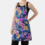 Stilistisch bloemmotief 46 schort (Insitu)