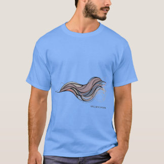 STILL BECOMING Organische Conceptuele Kunst T-shirt