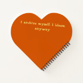 Still I Bloom Heart Journal Notitieboek (Achterkant)